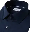 Calvin Klein POPLIN STRETCH SLIM Erkek Lacivert Gömlek