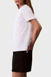 Calvin Klein A- INST. LOGO CLASSIC TEE SS Beyaz Kadın Tişört Calvin Klein A- INST. LOGO CLASSIC TEE SS Beyaz Kadın Tişört