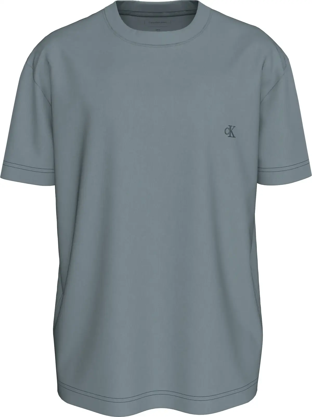 Calvin Klein WASHED PUFF PRINT TE, PC2 Yeşil Erkek T-Shirt & Polo