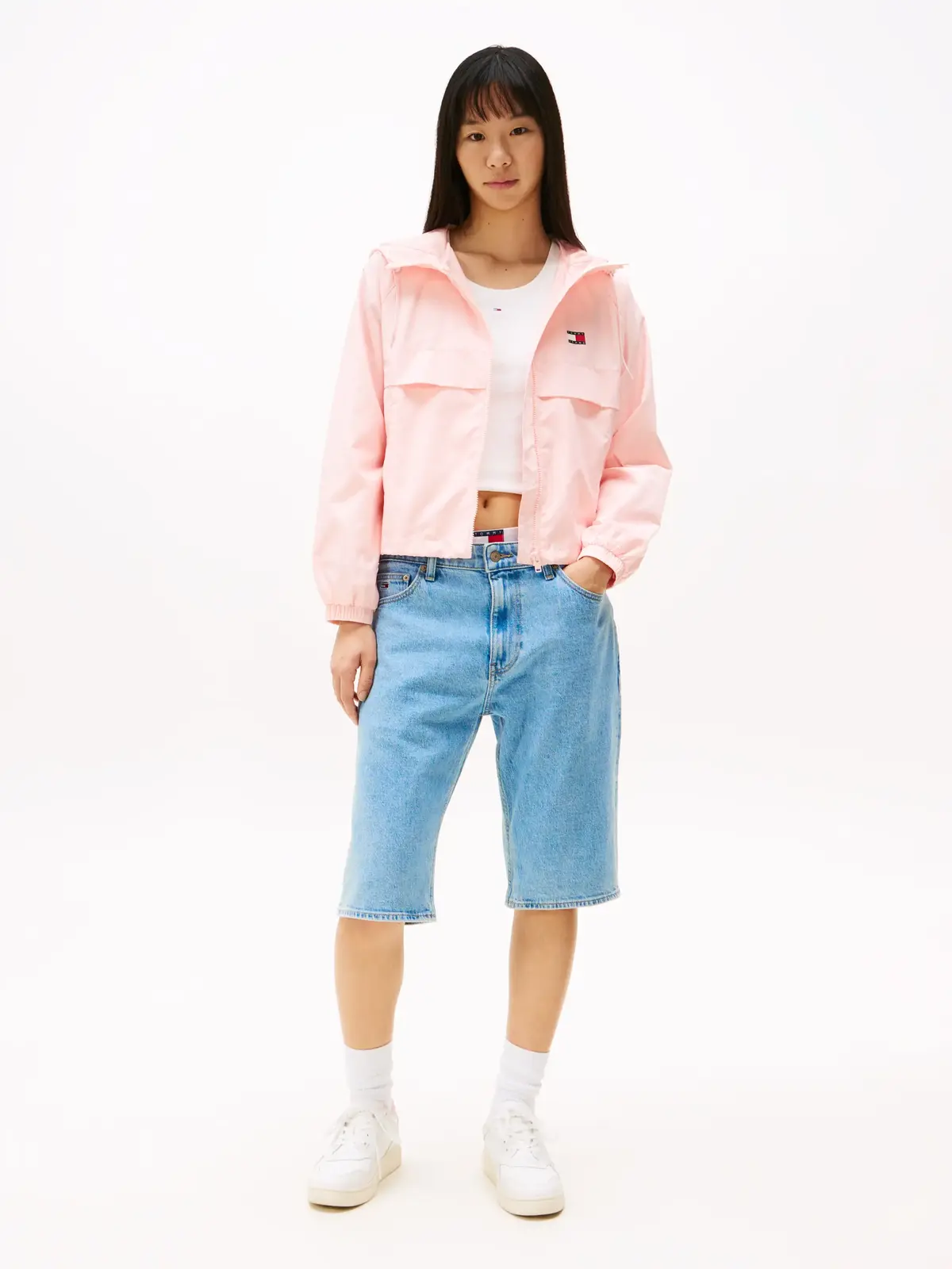 Tommy Hilfiger TJW ESSENTIAL WINDBR, TH3 Pembe Kadın Ceket