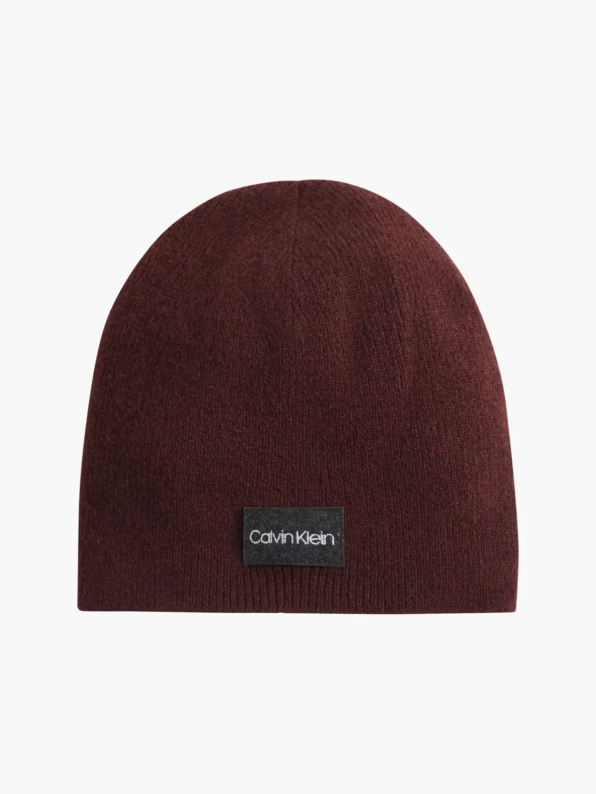 Calvin Klein CLASSIC WOOL NO FOLD Erkek Bordo Bere
