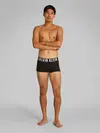 Calvin Klein LOW RISE TRUNK 3PK Siyah Erkek 3lü Boxer Set
