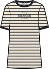 Tommy Hilfiger REG MONOTYPE STRIPE, AEF Bej Kadın T-Shirt & Polo