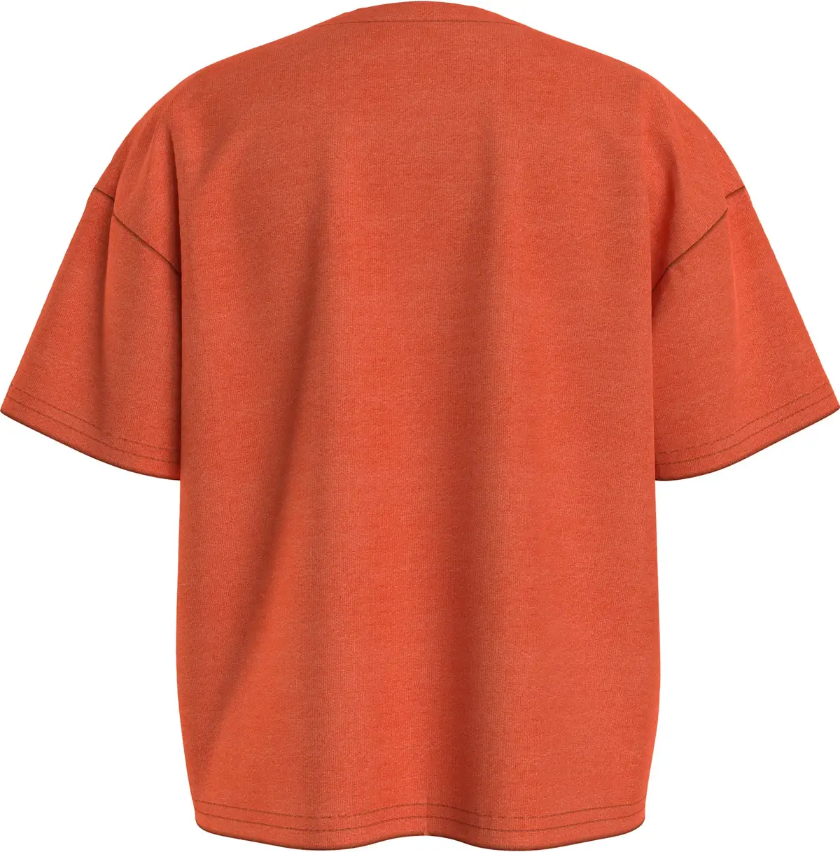 Calvin Klein CKJ LOGO BOXY T-SHIR Kadın Turuncu T-Shirt