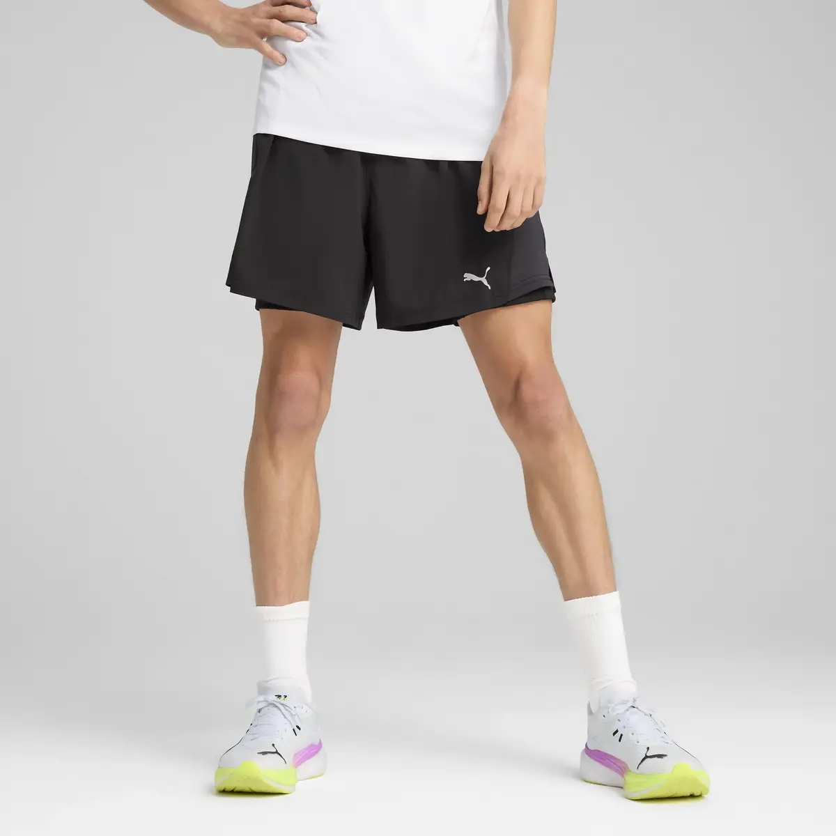 Puma RUN VELOCITY 2IN1 SHORT Siyah Erkek Şort