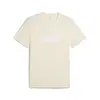Puma ESS No. 1 Logo Tee Bej Erkek T-Shirt