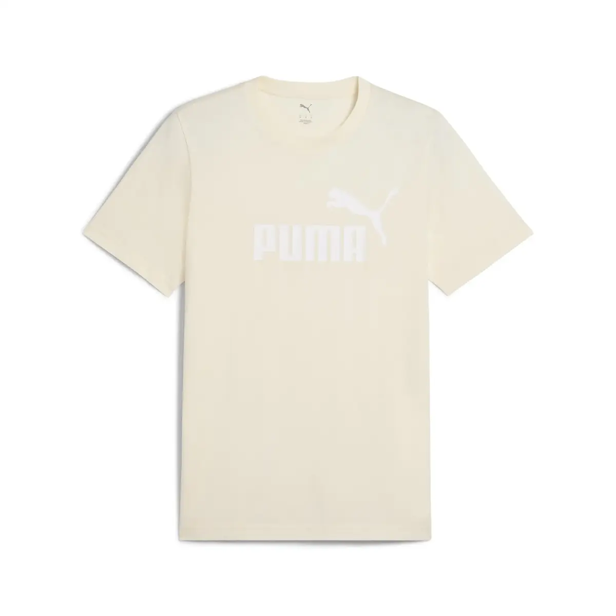 Puma ESS No. 1 Logo Tee Bej Erkek T-Shirt