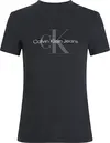 Calvin Klein SS MONOLOGO ARCHIVE Erkek Siyah T-Shirt