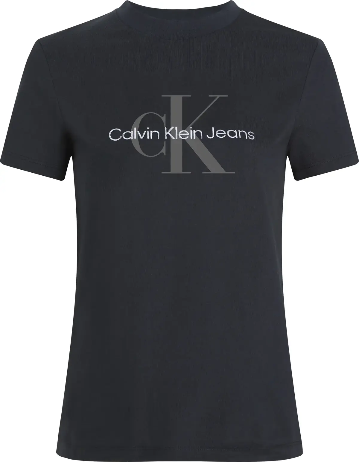 Calvin Klein SS MONOLOGO ARCHIVE Erkek Siyah T-Shirt