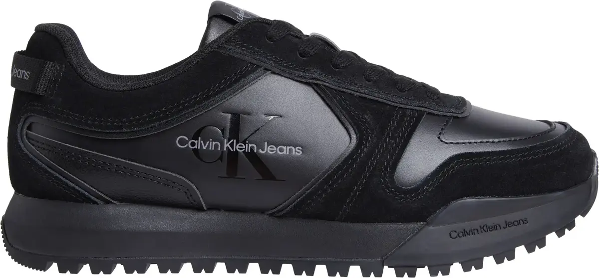 Calvin Klein TOOTHY RUNNER IRREGU, 0GJ Siyah Erkek Spor Ayakkabı & Sneaker