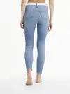 Calvin Klein HIGH RISE SUPER SKIN Kadın Mavi Kot Pantolon