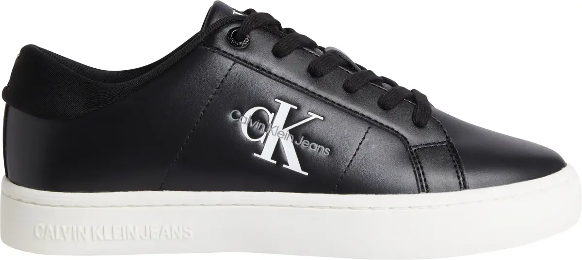 Calvin Klein Siyah / Beyaz Kadın Spor Ayakkabı & Sneaker