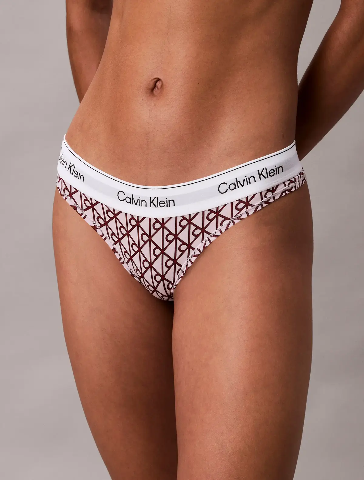 Calvin Klein Bej Kadın Tanga