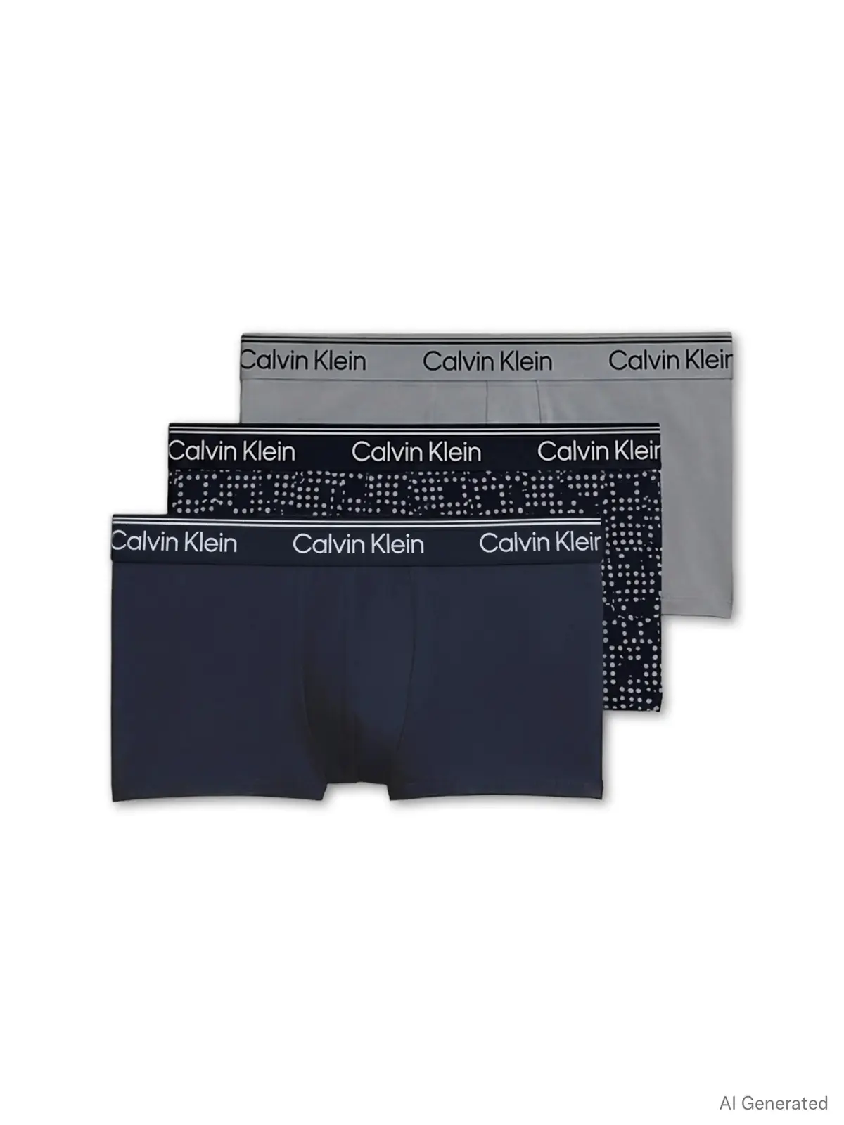 Calvin Klein LOW RISE TRUNK 3PK Erkek 3lü Boxer Set
