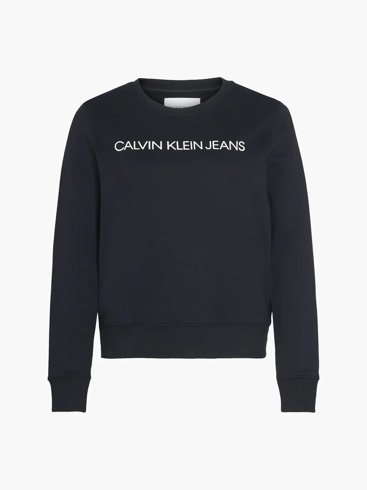Calvin Klein INSTITUTIONAL CORE L Kadın Siyah Sweatshirt