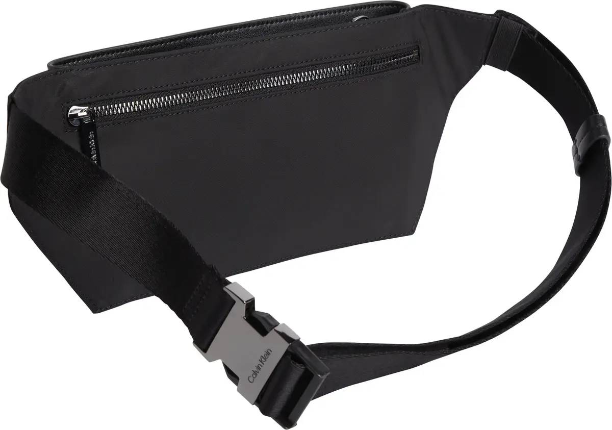 Calvin Klein CK EST. NYLON WAISTB Erkek Siyah Bel Çanta