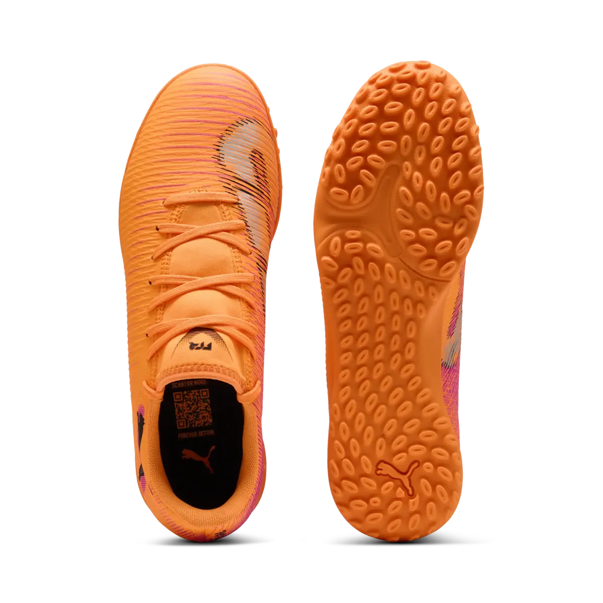 Puma FUTURE 8 PLAY TT Turuncu Erkek Halı Saha Ayakkabısı