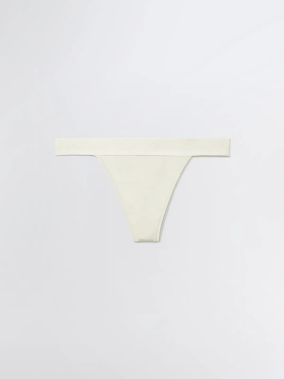 Calvin Klein THONG Kadın Krem Tanga