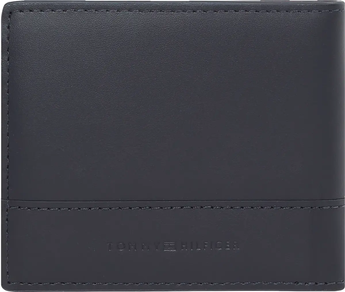 Tommy Hilfiger TH CORP MINI CC WALL, DW6 Siyah Erkek Cüzdan