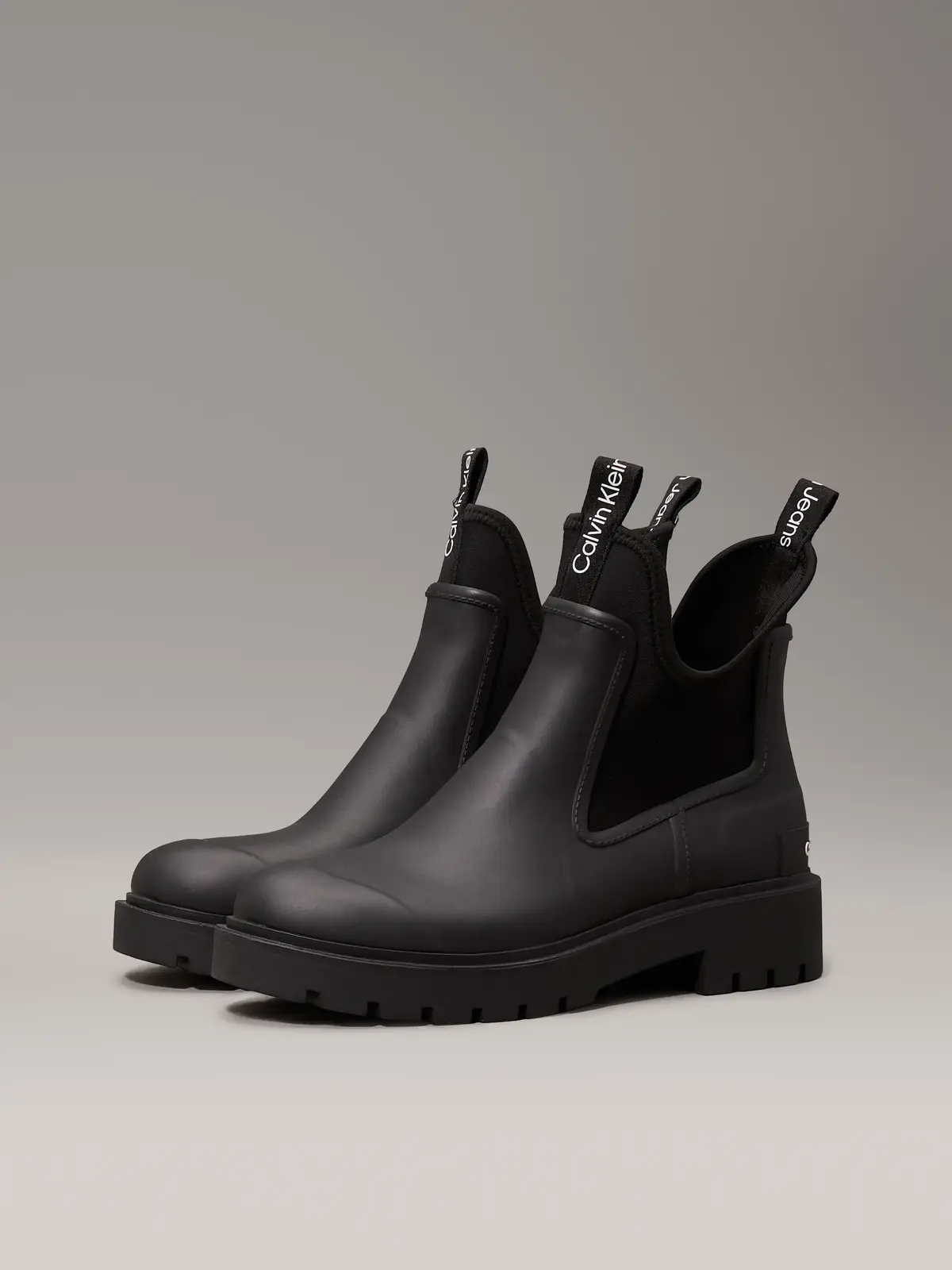 Calvin Klein MID RAINBOOT CHELSEA, BDS Siyah Kadın Bot
