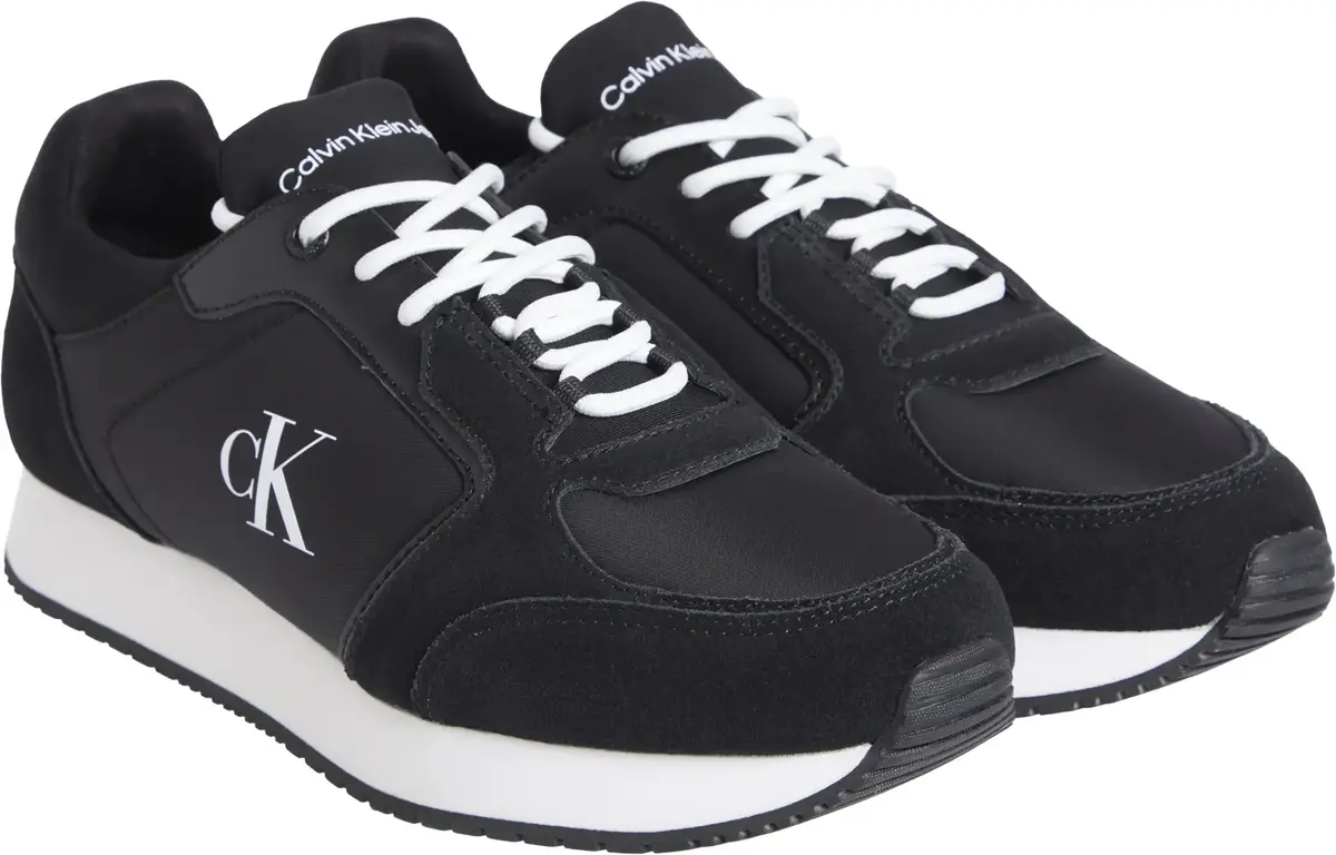 Calvin Klein Siyah / Beyaz Erkek Spor Ayakkabı & Sneaker