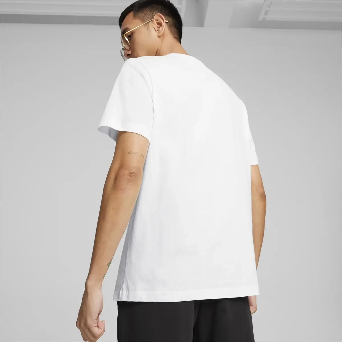 Puma MAPF1 Logo Tee Beyaz Erkek Tişört