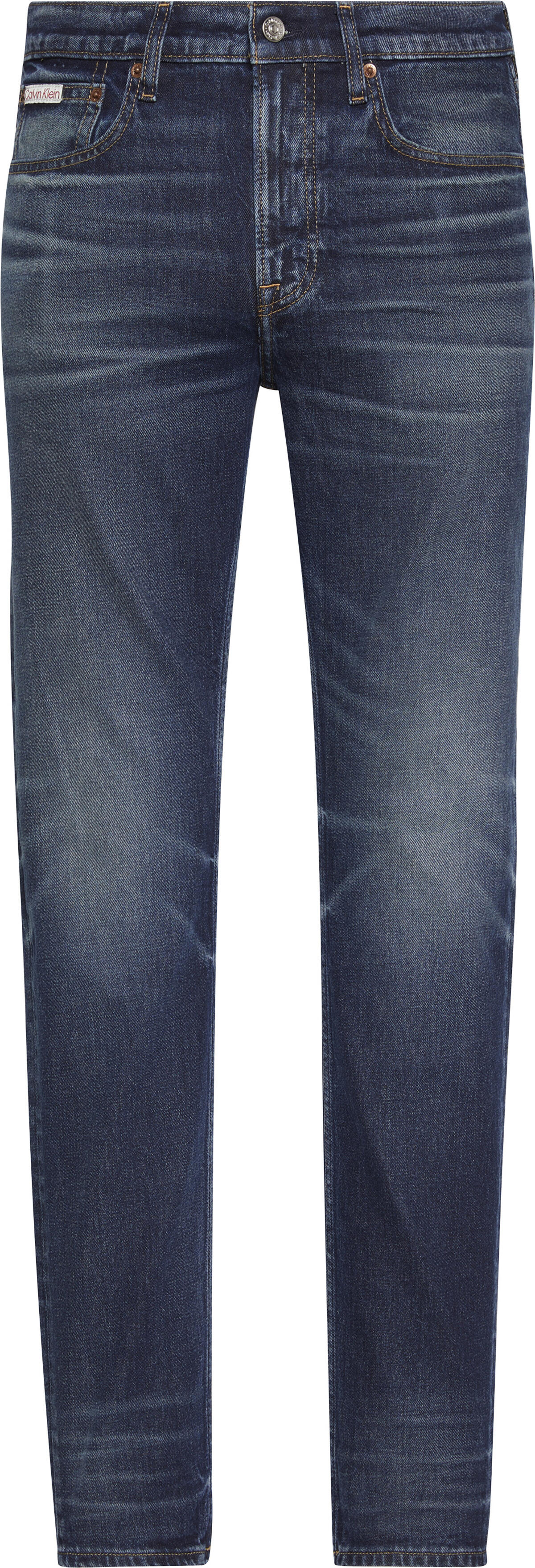 Calvin Klein SLIM TAPER DARK CRESCENT THERMO Mavi Erkek Kot Pantolon Calvin Klein SLIM TAPER DARK CRESCENT THERMO Mavi Erkek Kot Pantolon