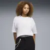 Puma HER Tee Beyaz Kadın T-Shirt & Polo