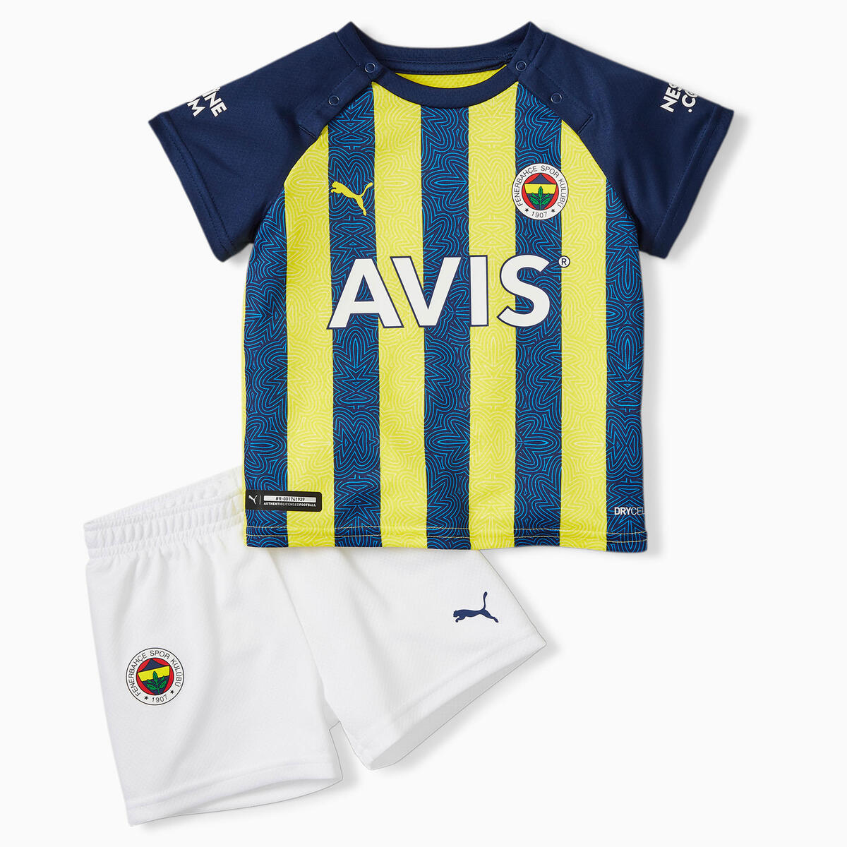 PUMA FSK Home Babykit w/ hanger Blazing Yellow Sarı Çocuk Forma