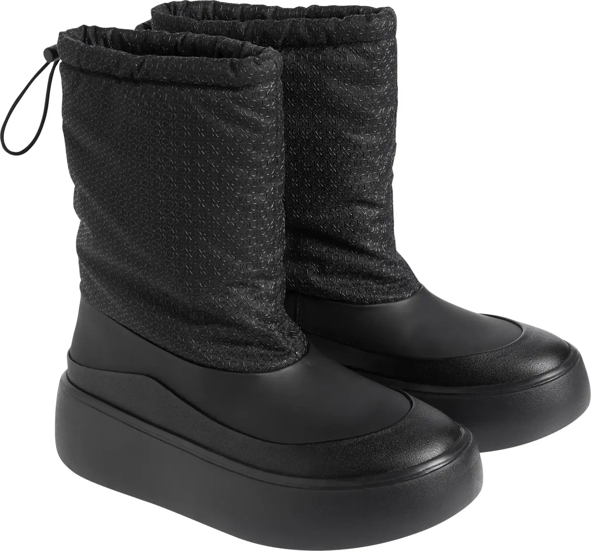Calvin Klein BUBBLE CUP MID BOOT- Kadın Siyah Bot