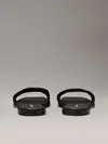 Calvin Klein FLAT SLIDE - HE, BEH Siyah Kadın Terlik