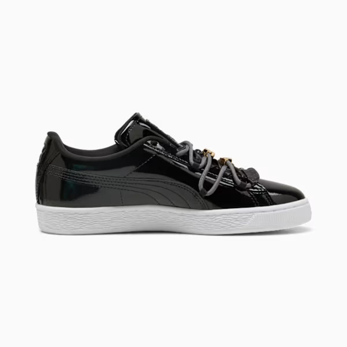 Puma Suede Bloom Patent Wns Siyah Kadın Spor Ayakkabı & Sneaker