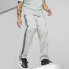 Puma BMW MMS Mono Chrome Pants Flat Erkek Gri Eşofman Altı