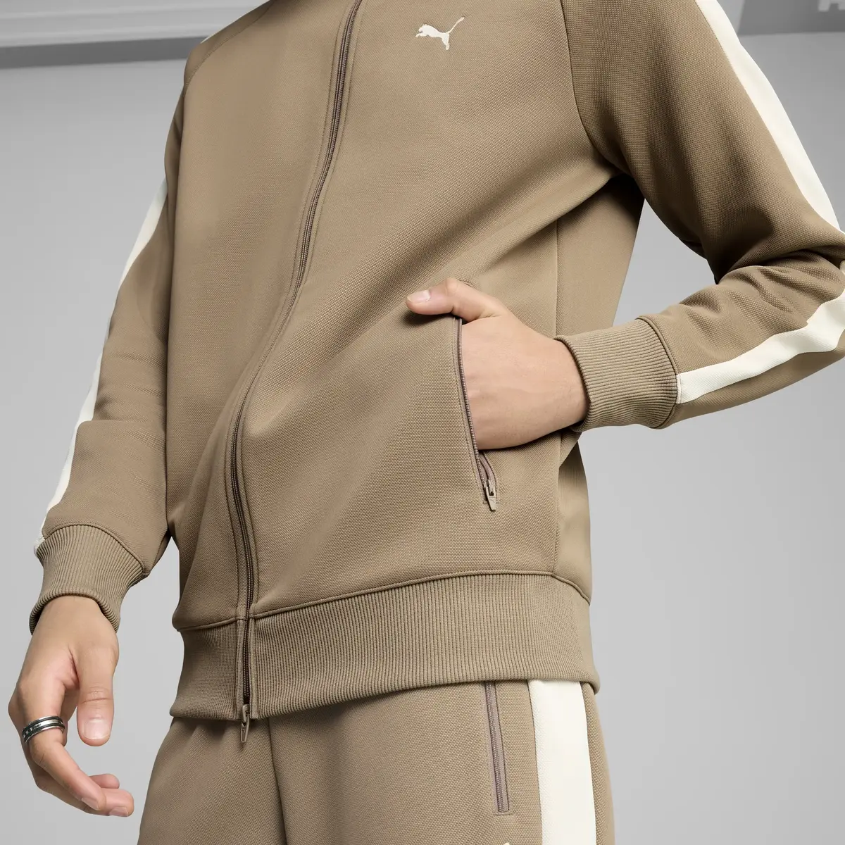 PUMA T7 ALWAYS ON Track Jacket Kahverengi Erkek Ceket