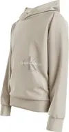 Calvin Klein MONOGRAM OFF PLACED Kadın Krem Sweatshirt
