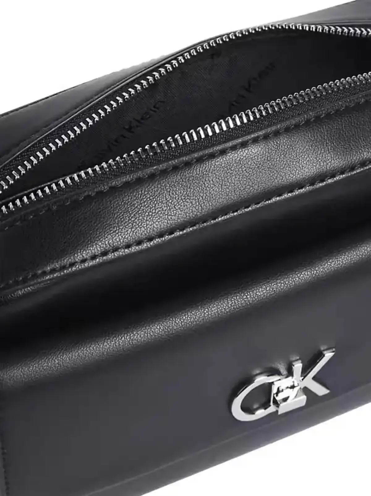 Calvin Klein CK RE-LOCK POCKET CAMERA BAG Siyah Kadın El Çantası