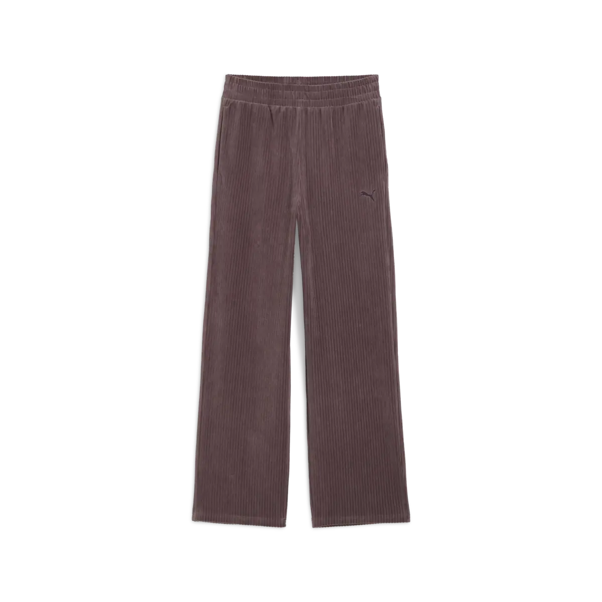 Puma ESS ELEVATED Velour Pant Kahverengi Kadın Eşofman Altı