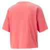 Puma Ess Cropped Logo Tee Loveable Pembe Kadın T-shirt