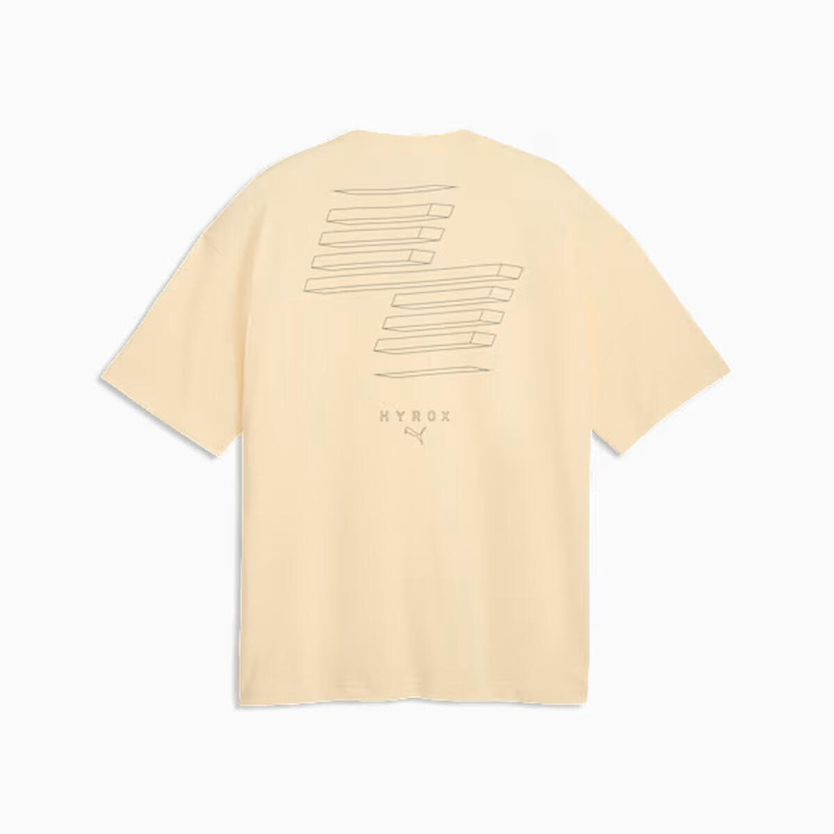 Puma M PUMA X HYROX LIFESTYLE TEE Sarı Erkek T-Shirt