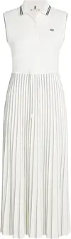 Tommy Hilfiger SPORTY PLEATED POLO, YBL Beyaz Kadın Elbise-Etek