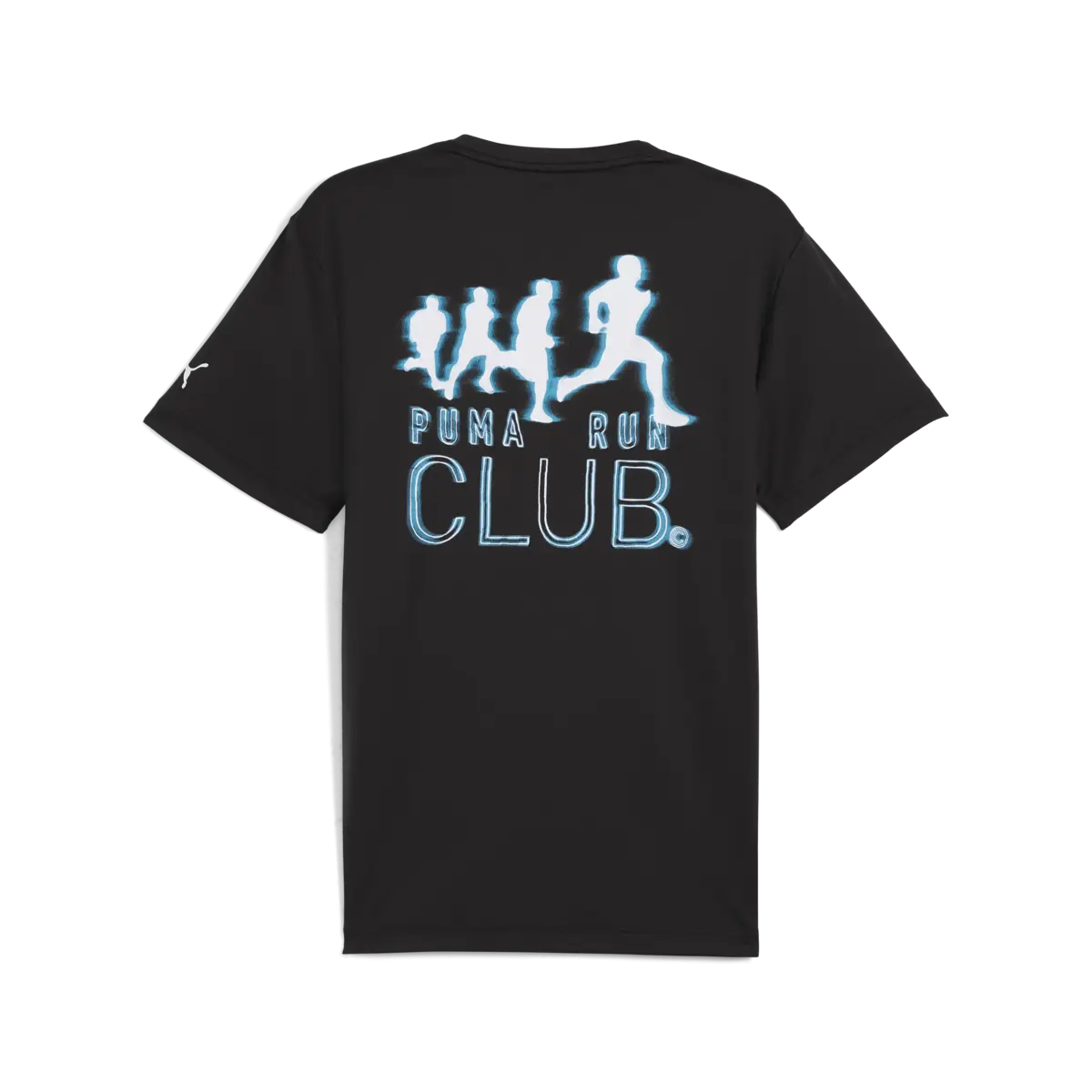 Puma M Run Club Graphic Tee Siyah Erkek T-Shirt & Polo