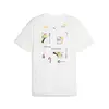 Puma CLASSICS BRAND LOVE Tee Beyaz Erkek T-Shirt