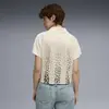 Puma LEO LUXE Football Jersey Gri Kadın Forma