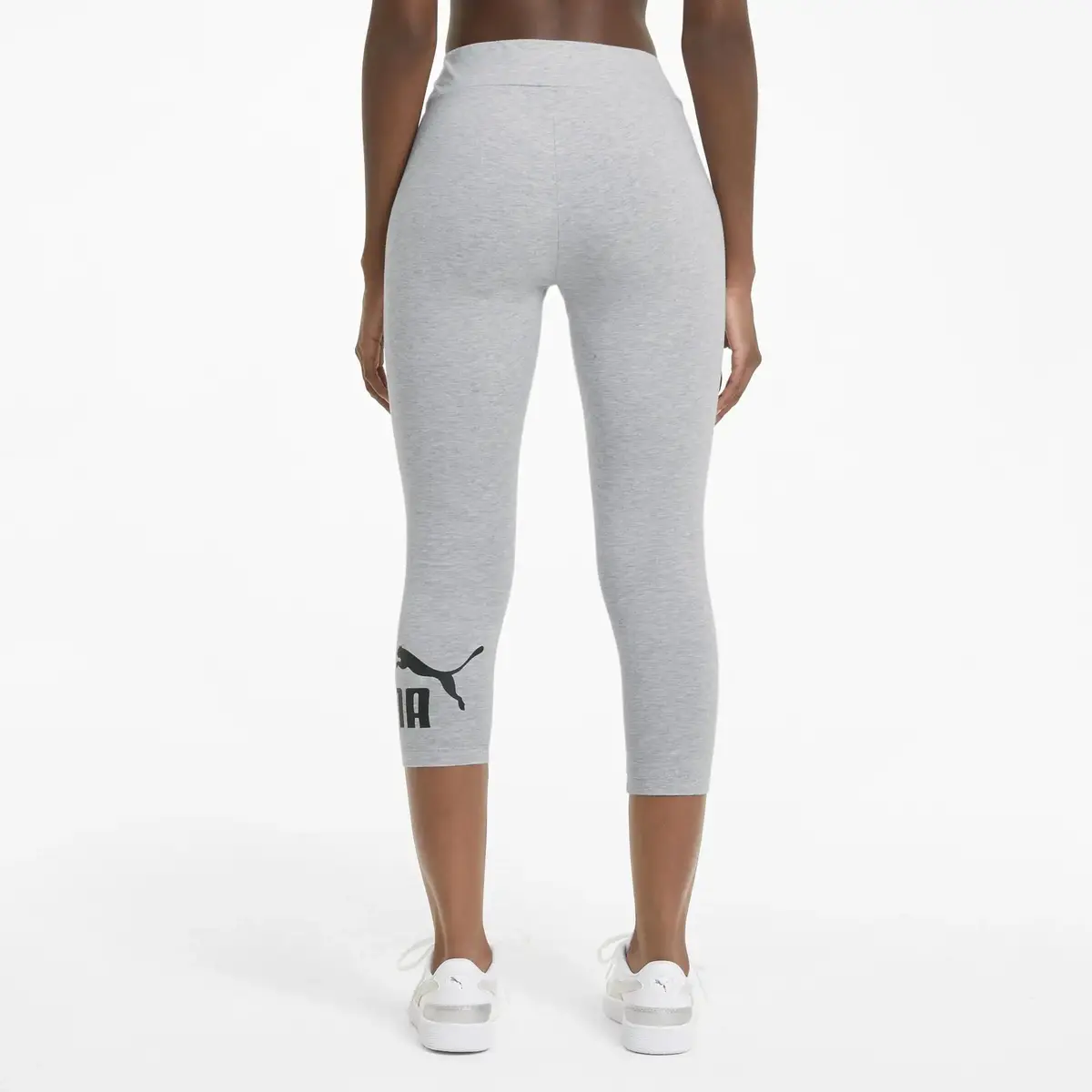 Puma ESS 45019 Logo Leggings Light Gri Kadın Tayt