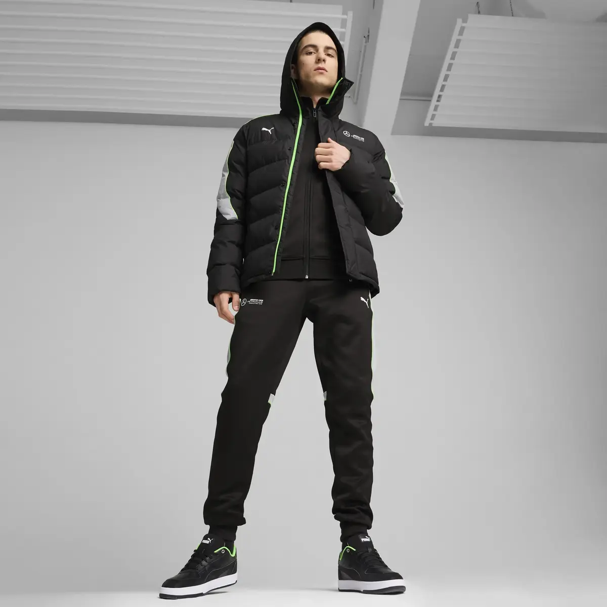 Puma MAPF1 MT7+ Ecolite Pdd Jkt Siyah Erkek Şişme Mont