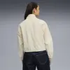 Puma HER Woven Half-Zip Crew Krem Kadın Sweatshirt