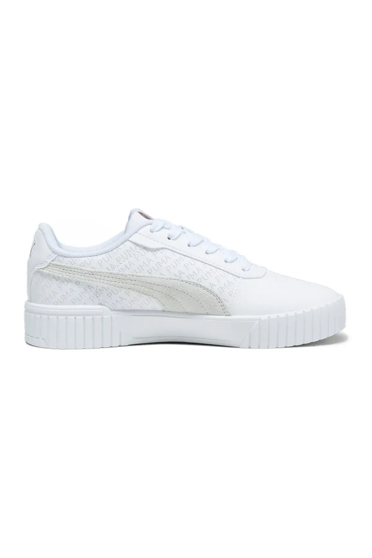 Puma Carina 2.0 Logobsession Beyaz Kadın Günlük Spor Ayakkabı