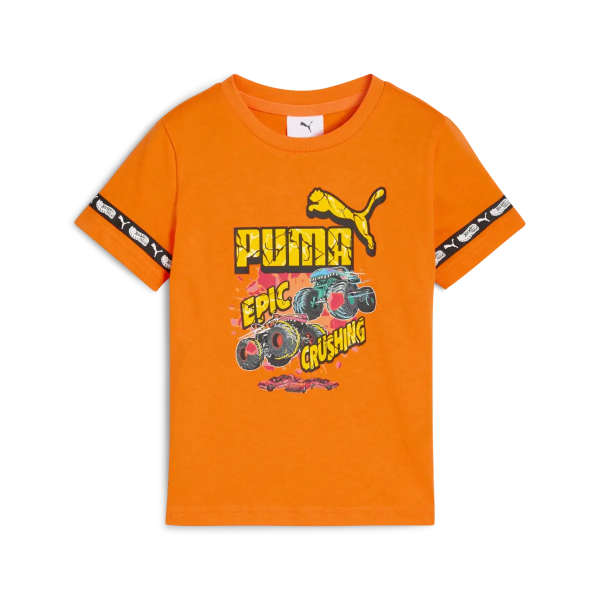 Puma X HOT WHEELS Tee Turuncu Unisex T-Shirt & Polo