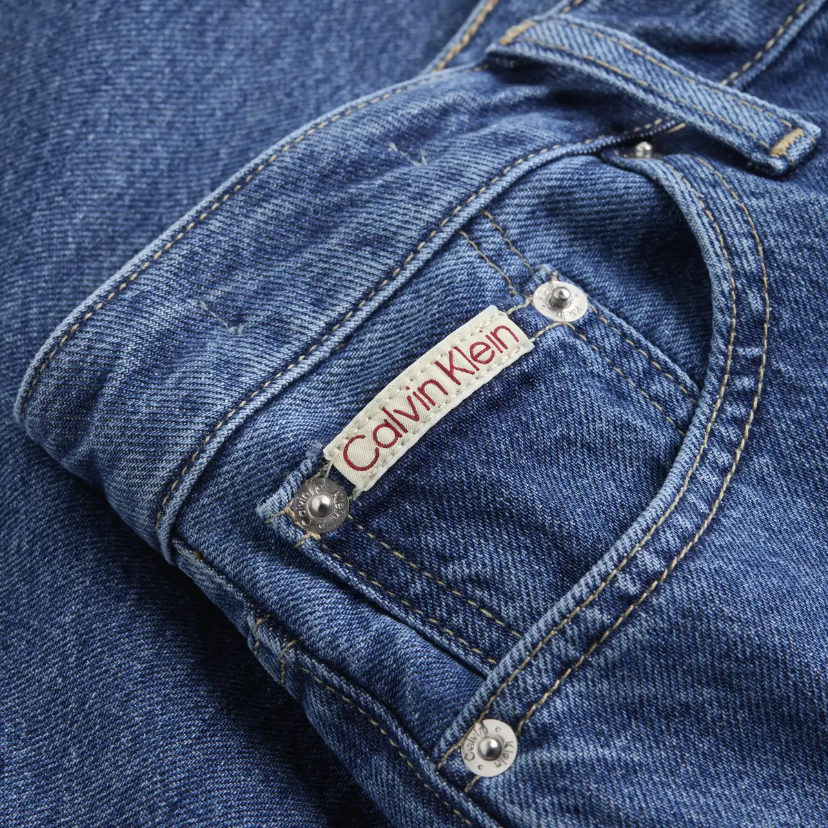 Calvin Klein 90‘S LOOSE Kadın Lacivert Kot Pantolon