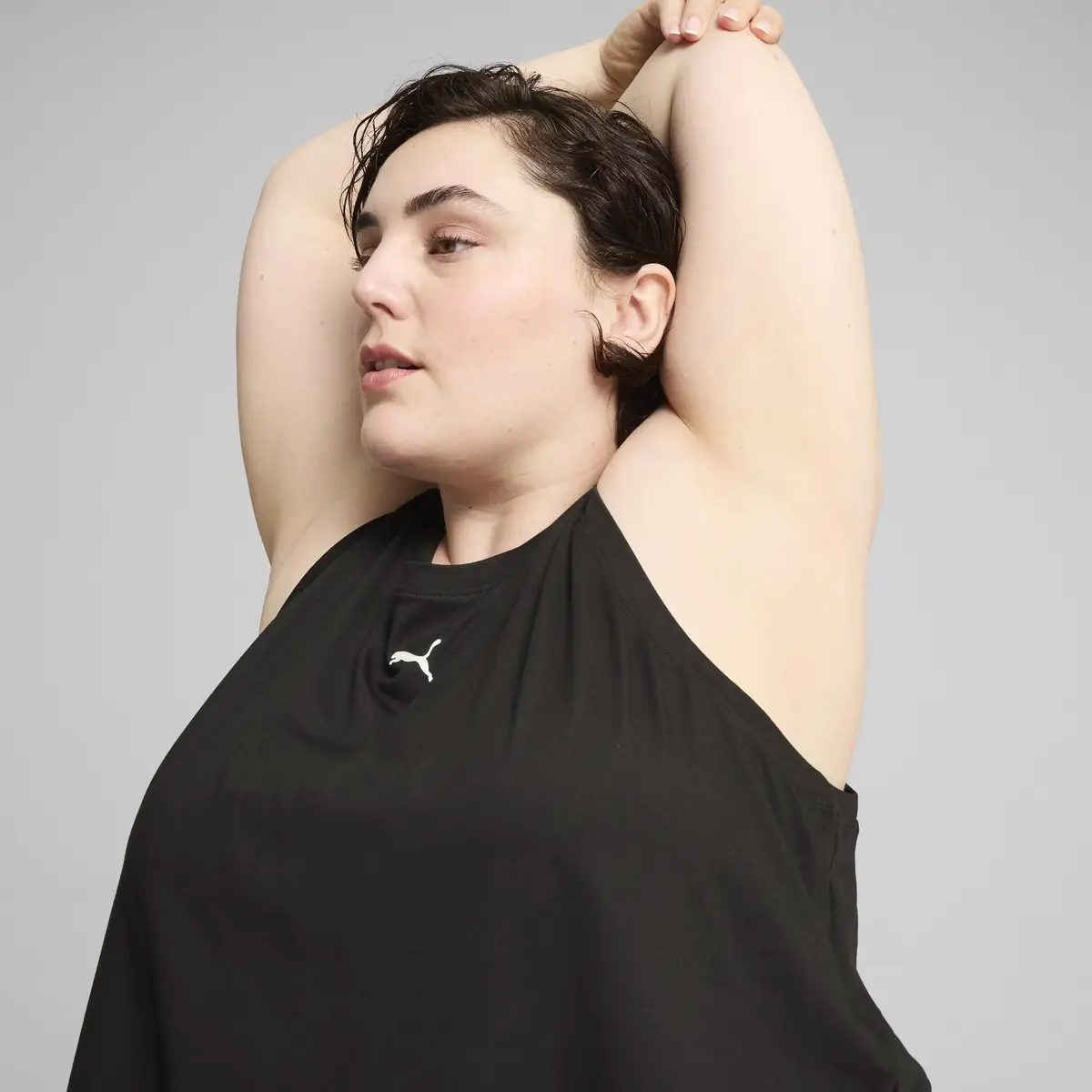 Puma CLOUDSPUN SLEEVELESS TANK Siyah Kadın T-Shirt